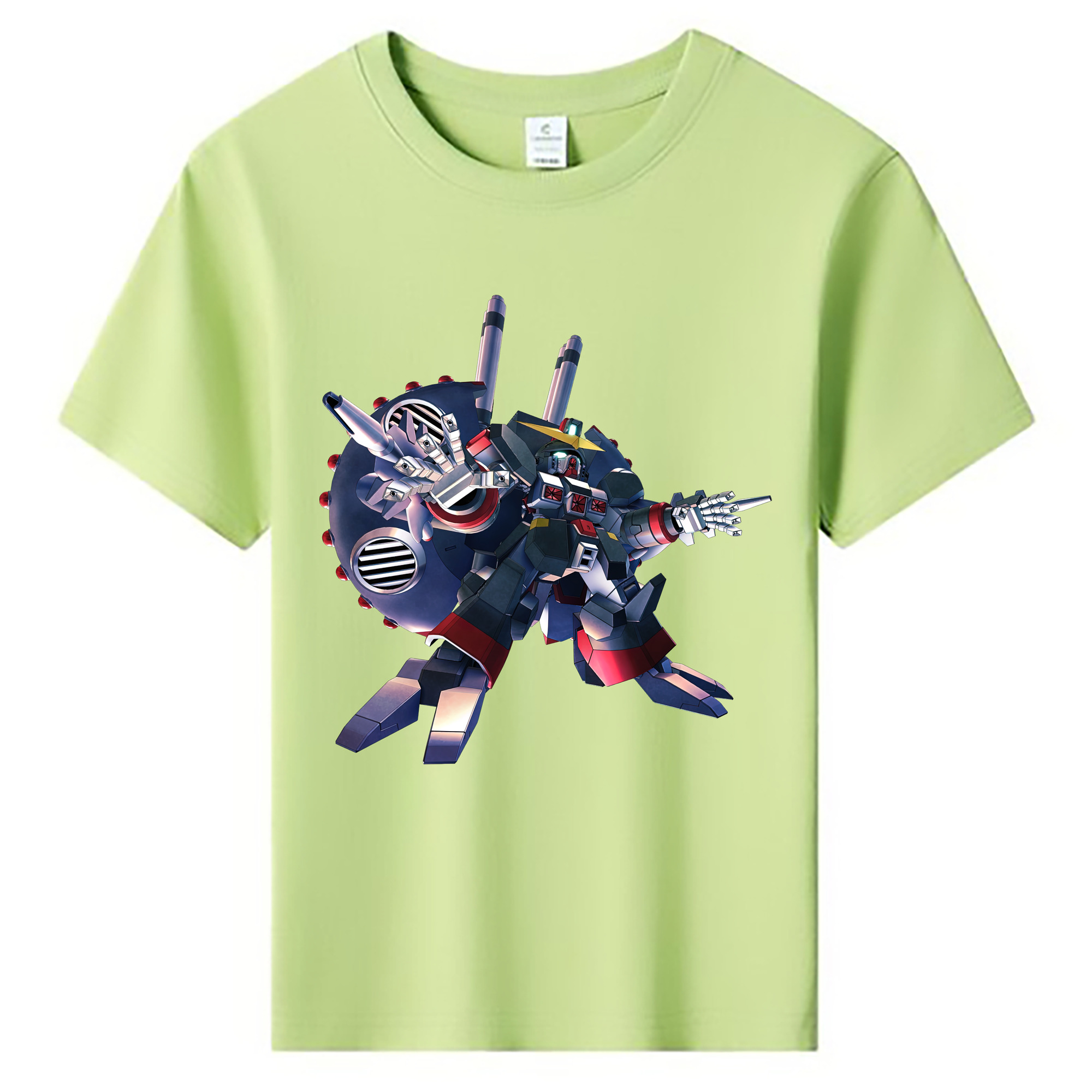 （画像用） 機動戦士ガンダム Mobile Suit Gundam 綿100％キッズTシャツ（フロントプリント）